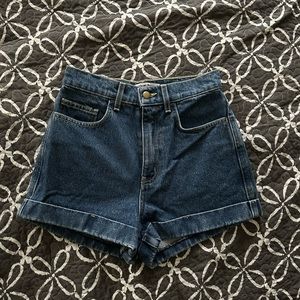 American Apparel Denim Shorts